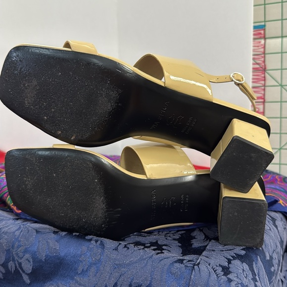 Via Spiga Forte Floating Illusion Block Heel Sandal Italy 8.5 - Picture 8 of 12